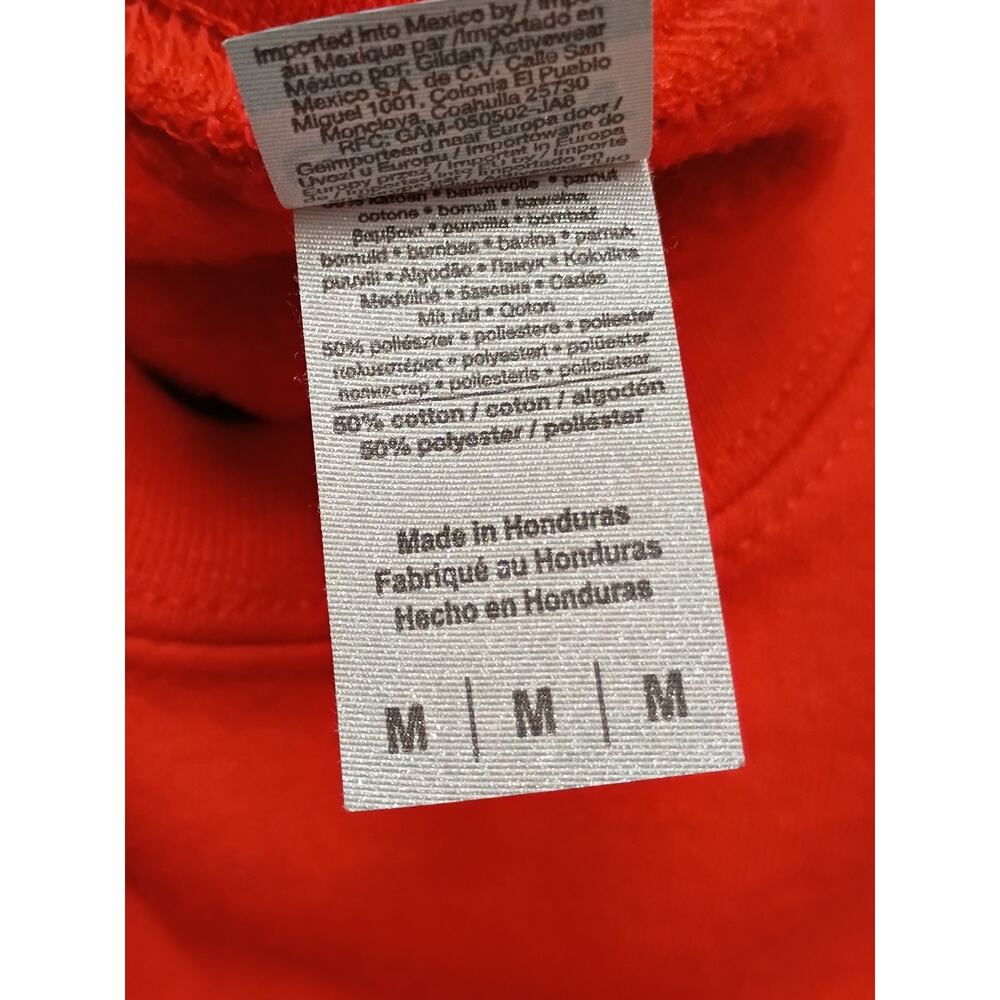 Gildan (Medium) Red Seuss Landing Thing 1 Theme Sweatshirt - Picture 9 of 10